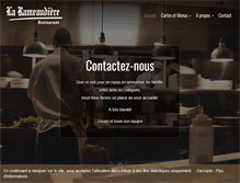Tablet Screenshot of larameaudiere.lu